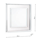 Laura Ashley Evie Square Mirror 90cm –  from Amos Lighting + Home