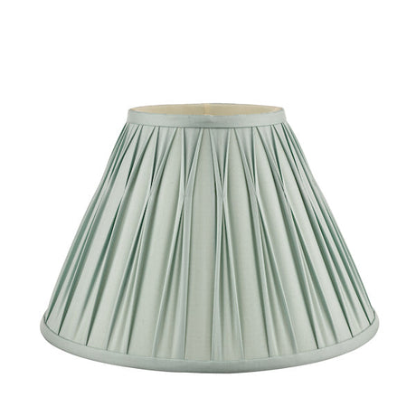 Laura Ashley Fenn Silk Empire Drum Shade Duck Egg 35cm/14 inch –  from Amos Lighting + Home