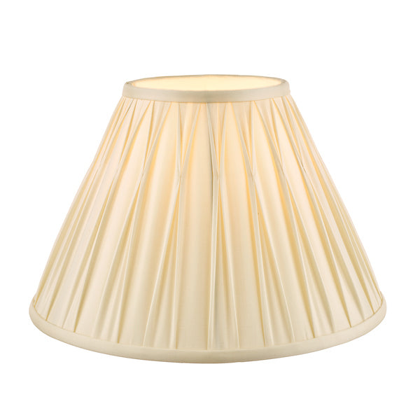 Laura Ashley Fenn Silk Empire Drum Shade Ivory 25cm/10 inch –  from Amos Lighting + Home