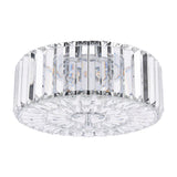 Laura Ashley Fernhurst 3 Light Flush Art Deco Ceiling Light –  from Amos Lighting + Home