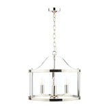 Laura Ashley Harrington 3 Light Pendant Polished Nickel –  from Amos Lighting + Home