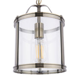 Laura Ashley Harrington Single Pendant Antique Brass –  from Amos Lighting + Home