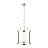 Laura Ashley Harrington Single Pendant Polished Nickel –  from Amos Lighting + Home