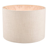 Laura Ashley Hazelton Drum Shade Silver/Pink 30.5cm/12 inch –  from Amos Lighting + Home