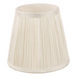 Laura Ashley Hemsley Silk Shade Cream 14cm/5 inch –  from Amos Lighting + Home