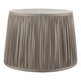 Laura Ashley Hemsley Silk Shade Grey 40.5cm/16 inch –  from Amos Lighting + Home