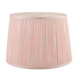 Laura Ashley Hemsley Pleated Silk Empire Drum Shade Pink 25cm/10 inch –  from Amos Lighting + Home