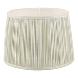 Laura Ashley Hemsley Silk Shade Sage 25.5cm/10 inch –  from Amos Lighting + Home