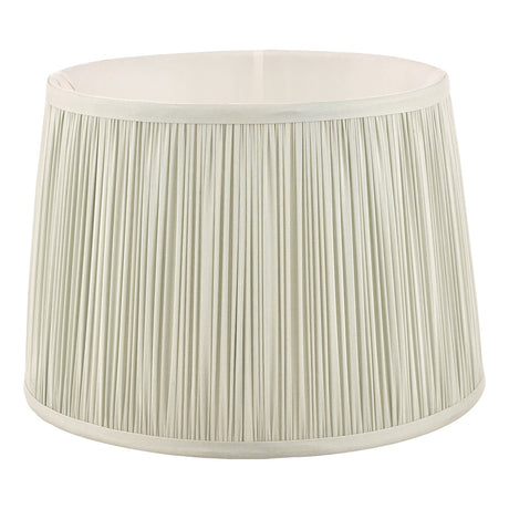 Laura Ashley Hemsley Silk Shade Sage 25.5cm/10 inch –  from Amos Lighting + Home