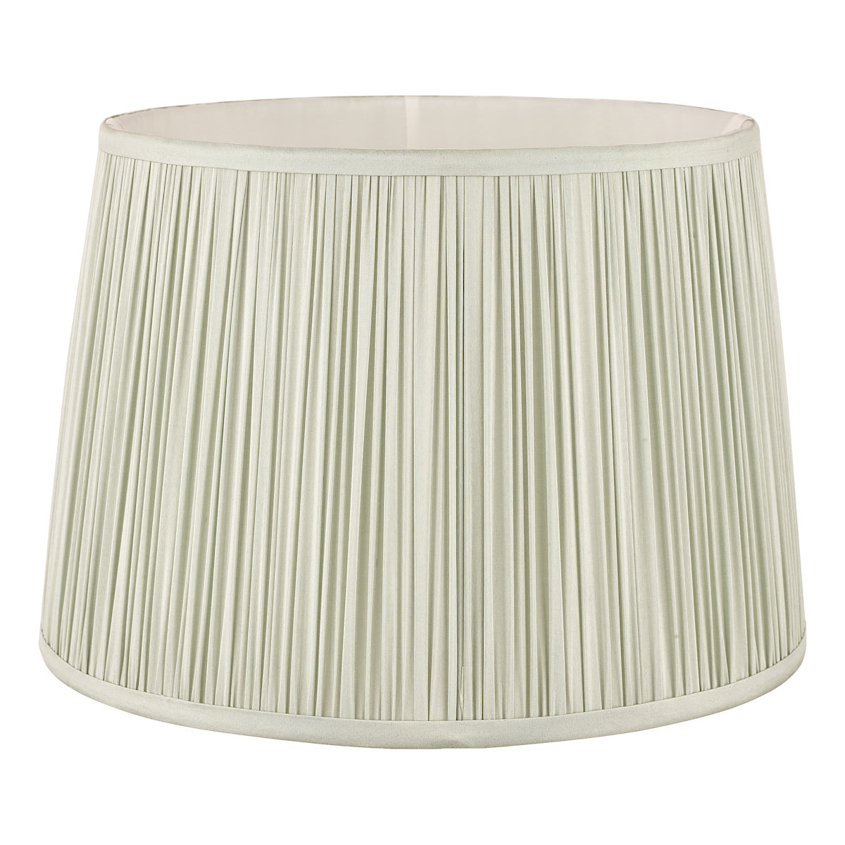 Laura Ashley Hemsley Silk Shade Sage 30.5cm/12 inch –  from Amos Lighting + Home