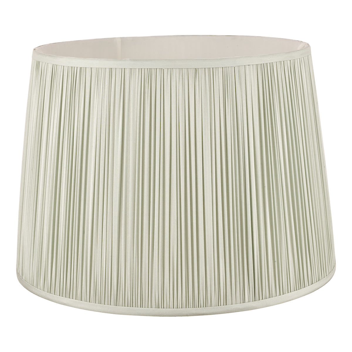 Laura Ashley Hemsley Silk Shade Sage 40.5cm/16 inch –  from Amos Lighting + Home