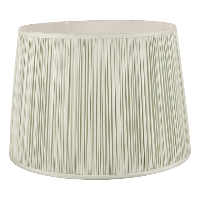 Laura Ashley Hemsley Silk Shade Sage 40.5cm/16 inch –  from Amos Lighting + Home