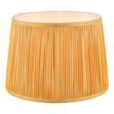 Laura Ashley Hemsley Silk Shade Yellow Ochre 25.5cm/10 inch –  from Amos Lighting + Home