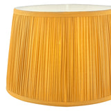 Laura Ashley Hemsley Silk Shade Yellow Ochre 25.5cm/10 inch –  from Amos Lighting + Home