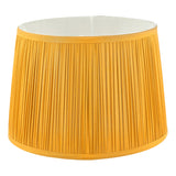 Laura Ashley Hemsley Silk Shade Yellow Ochre 30.5/12 inch –  from Amos Lighting + Home