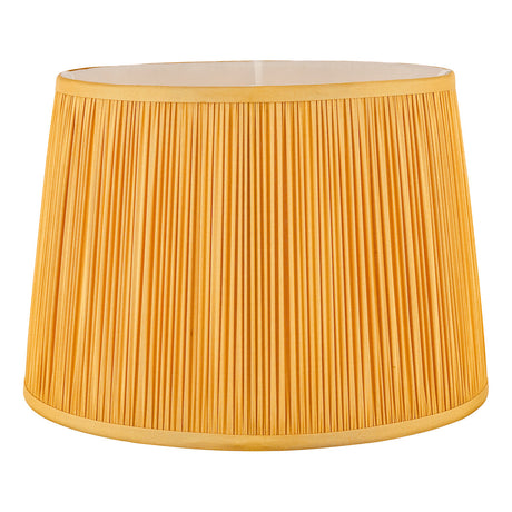 Laura Ashley Hemsley Silk Shade Yellow Ochre 30.5/12 inch –  from Amos Lighting + Home