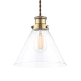 Laura Ashley Isaac Easy Fit Shade Antique Brass –  from Amos Lighting + Home