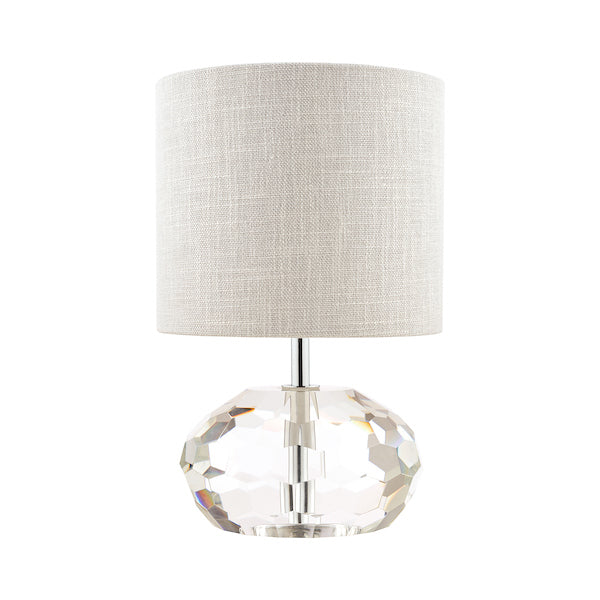 Laura Ashley Ivy Faceted Crystal Glass Table Lamp with Shade –  from Amos Lighting + Home