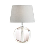 Laura Ashley Lydia Hand-Cut Faceted Crystal Glass Globe Table Lamp Base Petite –  from Amos Lighting + Home