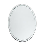 Laura Ashley Marcella Oval Mirror 80 x 53cm –  from Amos Lighting + Home