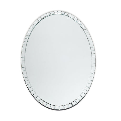 Laura Ashley Marcella Oval Mirror 80 x 53cm –  from Amos Lighting + Home