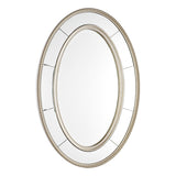 Laura Ashley Nolton Oval Mirror Distressed Glass 90 x 60cm –  from Amos Lighting + Home