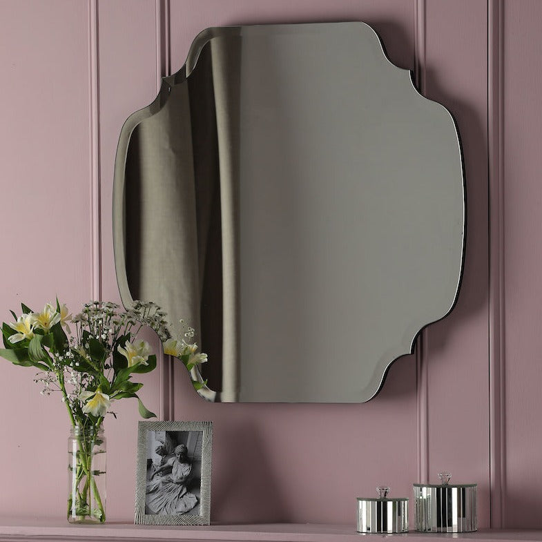 Laura Ashley Rochelle Mirror 60 X 60cm –  from Amos Lighting + Home