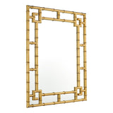 Laura Ashley Shawford Bamboo Effect Rectangle Mirror –  from Amos Lighting + Home