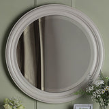 Laura Ashley Tate Mirror Distressed Wood 60 X 60cm –  from Amos Lighting + Home