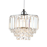 Laura Ashley Vienna Easy Fit Pendant Crystal and Polished Chrome –  from Amos Lighting + Home