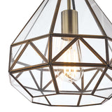 Laura Ashley Zaria Lantern Pendant Ceiling Light Antique Brass –  from Amos Lighting + Home