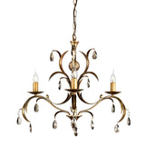 Elstead Lily 3 Light Chandelier