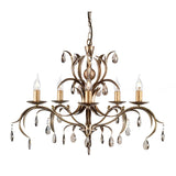 Elstead Lily 5 Light Chandelier