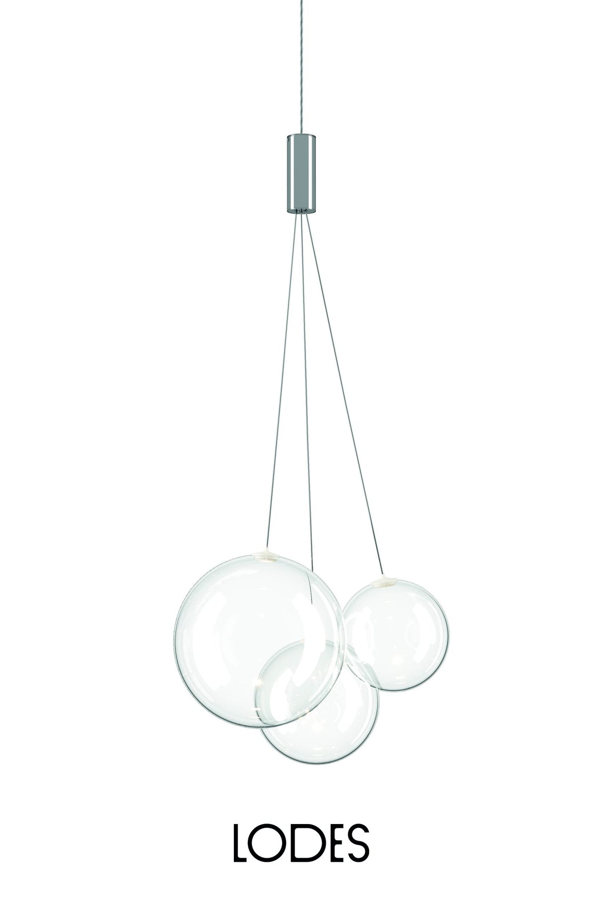 Lodes Random 3 Cluster Pendant –  from Amos Lighting + Home