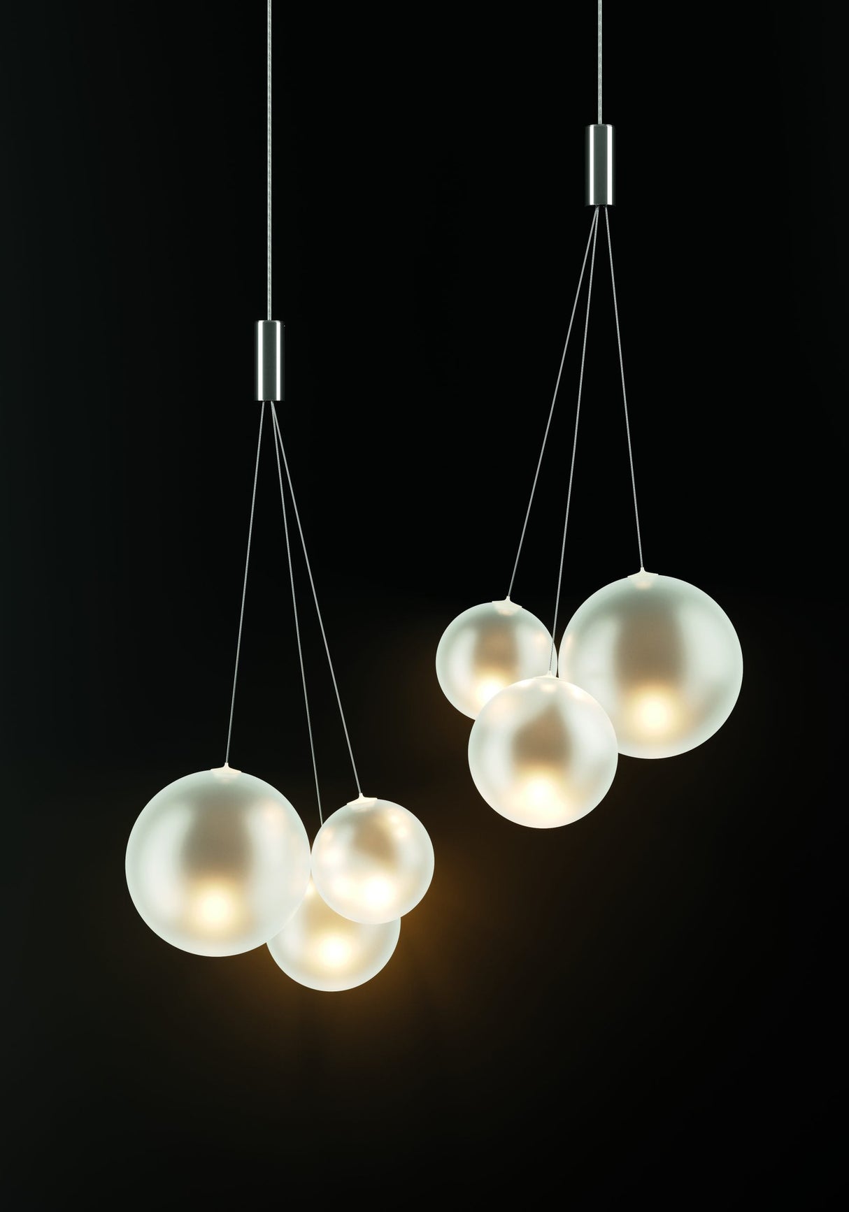 Lodes Random 3 Cluster Pendant –  from Amos Lighting + Home