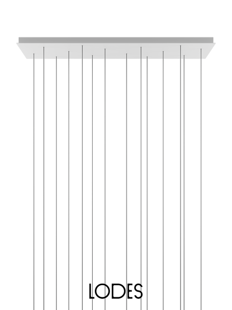 Lodes Rectangular Cluster Light Canopy