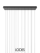 Lodes Rectangular Cluster Light Canopy