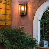 Norlys Lofoten 1 Light Half Lantern Wall Light