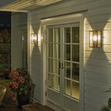 Norlys Lofoten 1 Light Half Lantern Wall Light