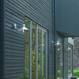 Norlys Lund 1 Light Wall Lantern - Galvanised