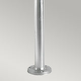 Norlys Lund 1 Light Lamp Post - Galvanised