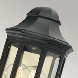 Norlys Malaga Mini 1 Light Mini Wall Lantern - Black