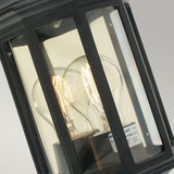 Norlys Malaga Mini 1 Light Mini Wall Lantern - Black