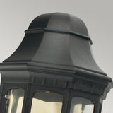 Norlys Malaga 1 Light Wall Lantern - Black