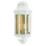 Norlys Malaga 1 Light Wall Lantern - White