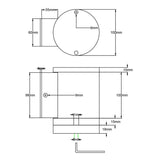 Elstead Magnus 1 Light Wall Light
