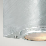 Norlys Mandal 1 Light Down Wall Light Galvanised