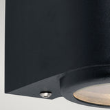 Norlys Mandal 2 Light Up/Down Wall Light Black