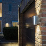 Norlys Mandal 2 Light Up/Down Wall Light Black