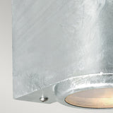 Norlys Mandal 2 Light Up/Down Wall Light Galvanised